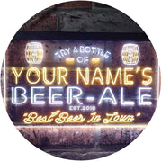Personalized Home Brew Beer Ale Bar LED Light Sign - LED Gift Works