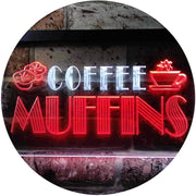 Bakery Coffee Muffins LED Light Sign - LED Gift Works