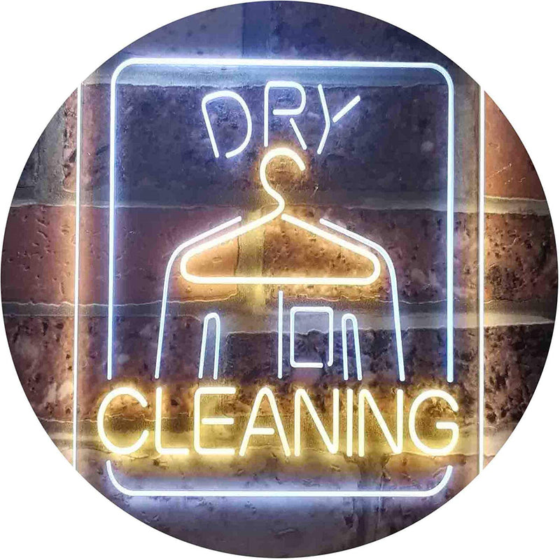 Cleaners Dry Cleaning LED Light Sign - LED Gift Works