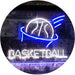 Basketball Wall Decor LED Light Sign - Way Up Gifts