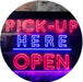 Pick Up Here Open LED Light Sign - Way Up Gifts