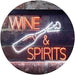 Wine and Spirits LED Light Sign - Way Up Gifts
