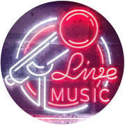 Live Music LED Light Sign - LED Gift Works