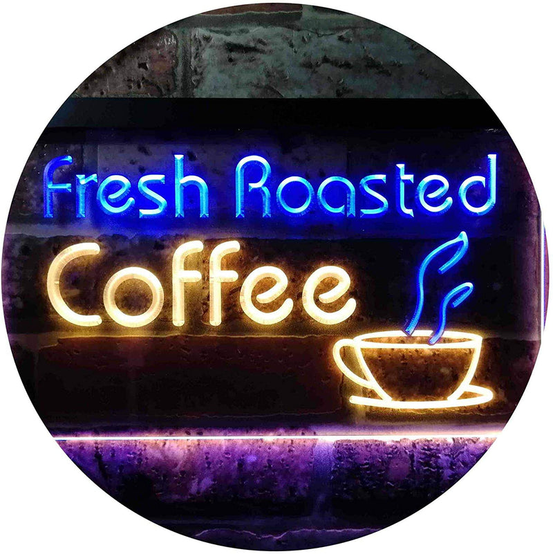 Fresh Roasted Coffee LED Light Sign - LED Gift Works