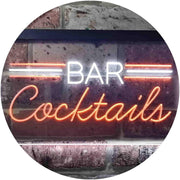 Bar Cocktails LED Light Sign - LED Gift Works