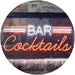 Bar Cocktails LED Light Sign - Way Up Gifts
