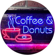 Coffee Donuts LED Light Sign - LED Gift Works