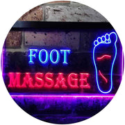 Foot Massage LED Light Sign - LED Gift Works