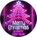 Merry Christmas Happy New Year LED Light Sign - Way Up Gifts
