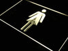 Female Women's Restroom LED Light Sign - Way Up Gifts