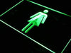 Female Women's Restroom LED Light Sign - Way Up Gifts