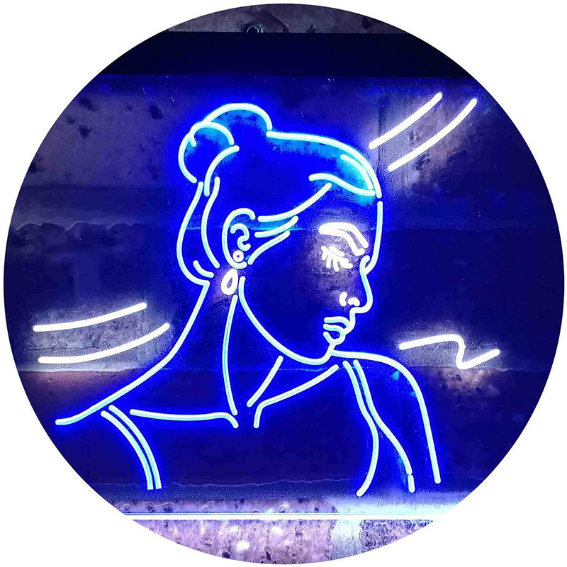 Lady Beauty Salon LED Light Sign - LED Gift Works