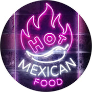 Hot Mexican Food LED Light Sign - LED Gift Works