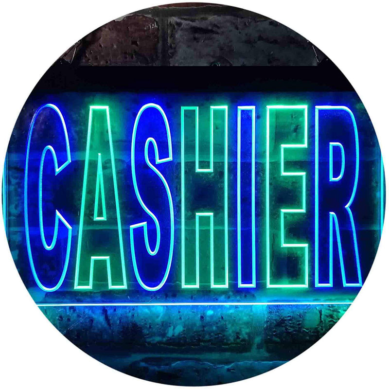 Cashier LED Light Sign - LED Gift Works