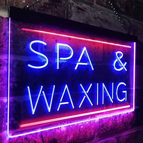 Beauty Salon Spa Waxing LED Light Sign - LED Gift Works