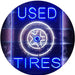 Auto Shop Car Garage Used Tires LED Light Sign - Way Up Gifts