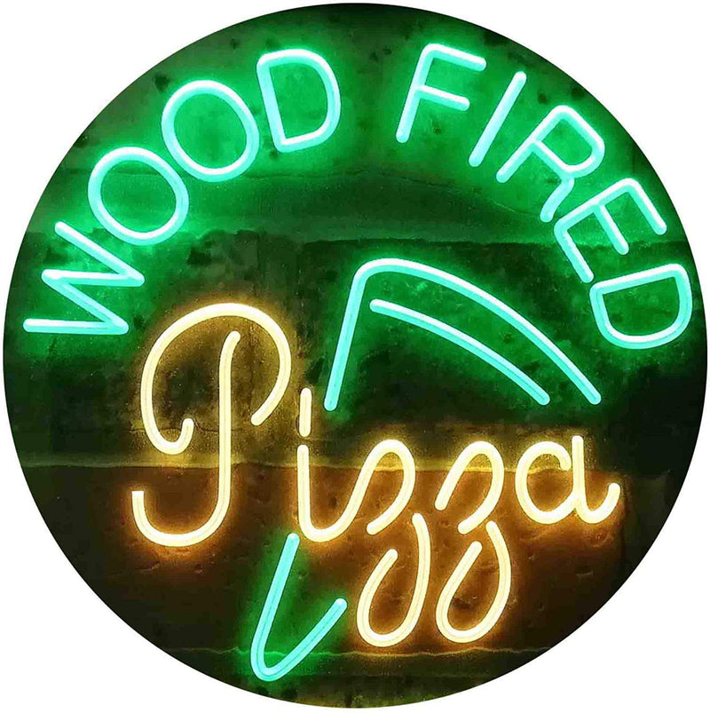 Wood Fired Pizza LED Light Sign - LED Gift Works