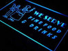 Fine Food Drinks LED Light Sign - Way Up Gifts