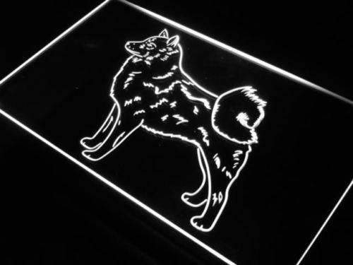 Finnish Spitz LED Light Sign - Way Up Gifts