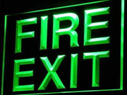 Fire Exit LED Light Sign - LED Gift Works