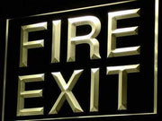Fire Exit LED Light Sign - LED Gift Works