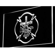 Firefighter Symbols LED Light Sign - LED Gift Works