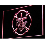 Firefighter Symbols LED Light Sign - LED Gift Works