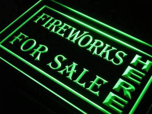 Fireworks For Sale LED Light Sign - Way Up Gifts