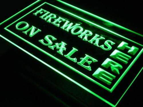 Fireworks On Sale LED Light Sign - LED Gift Works