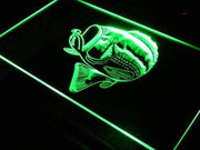 Fish LED Light Sign - LED Gift Works
