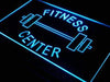 Fitness Center Barbell LED Light Sign - Way Up Gifts