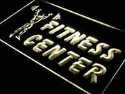 Fitness Center Weightlifting LED Light Sign - LED Gift Works