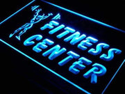 Fitness Center Weightlifting LED Light Sign - LED Gift Works