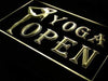 Fitness Center Yoga Open LED Light Sign - Way Up Gifts