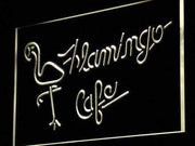 Flamingo Cafe LED Light Sign - LED Gift Works