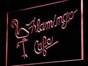 Flamingo Cafe LED Light Sign - LED Gift Works