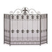 Antique Style Renaissance Iron Fireplace Screen - Way Up Gifts
