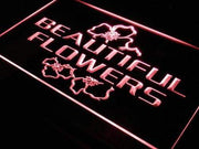 Florist Beautiful Flowers LED Light Sign - LED Gift Works