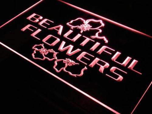 Florist Beautiful Flowers LED Light Sign - LED Gift Works
