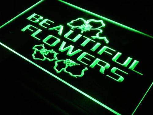 Florist Beautiful Flowers LED Light Sign - LED Gift Works