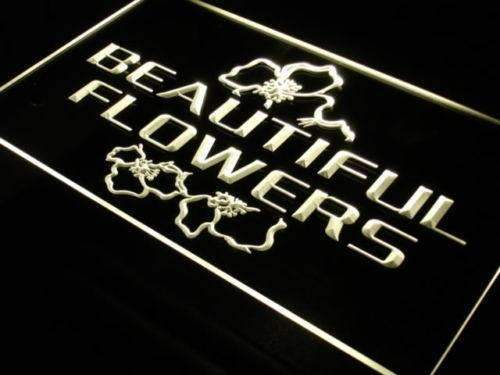 Florist Beautiful Flowers LED Light Sign - LED Gift Works