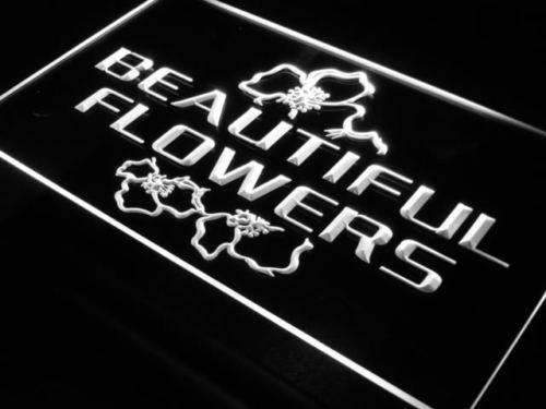 Florist Beautiful Flowers LED Light Sign - LED Gift Works