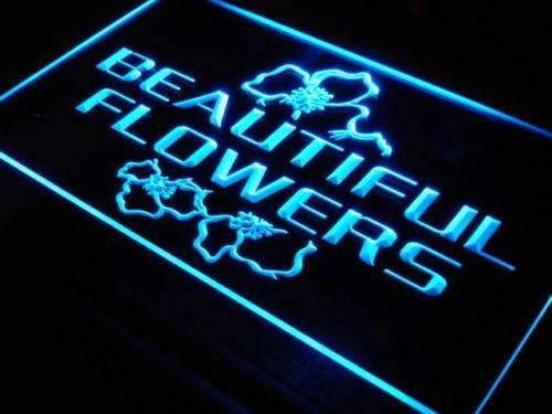 Florist Beautiful Flowers LED Light Sign - LED Gift Works