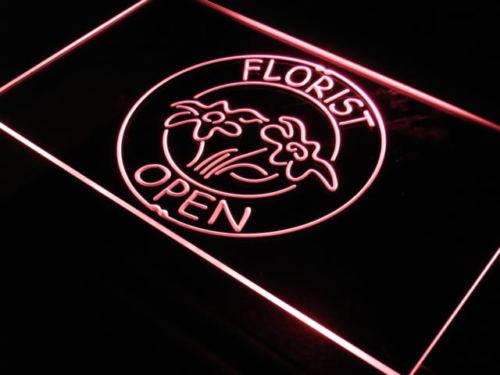 Florist Open LED Light Sign - LED Gift Works