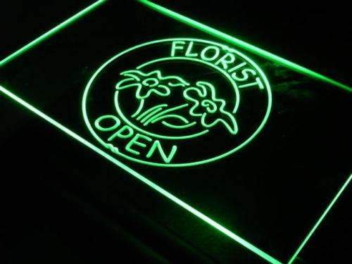 Florist Open LED Light Sign - LED Gift Works