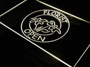 Florist Open LED Light Sign - LED Gift Works