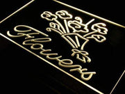 Florist Shop Flowers LED Light Sign - LED Gift Works