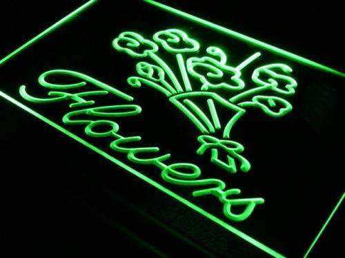 Florist Shop Flowers LED Light Sign - LED Gift Works