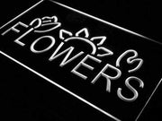 Flowers LED Light Sign - LED Gift Works
