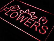 Flowers LED Light Sign - LED Gift Works